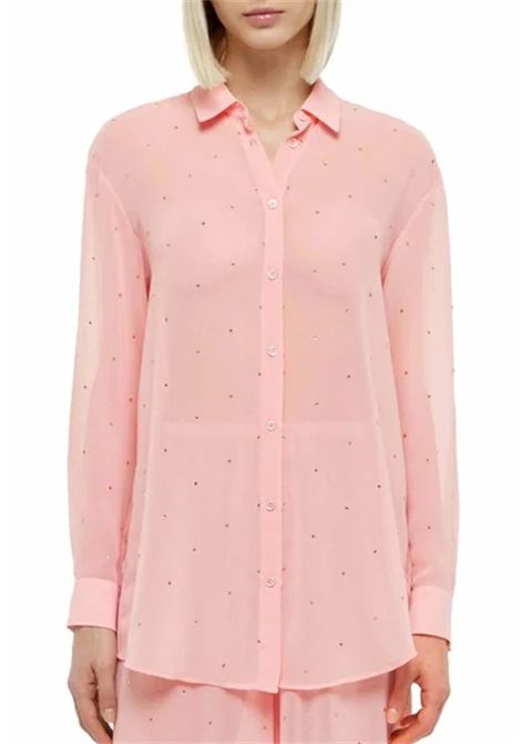 Camicia Donna con strass SAINT BARTH | BRIG001 BRIGITTE05966H GEORGETTE STRASS21H
